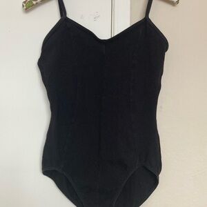 Mirella Classic Black Leotard